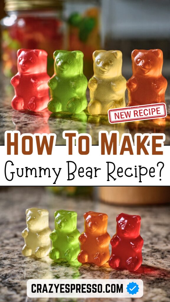 Healthy Gummy Bear Recipe 1