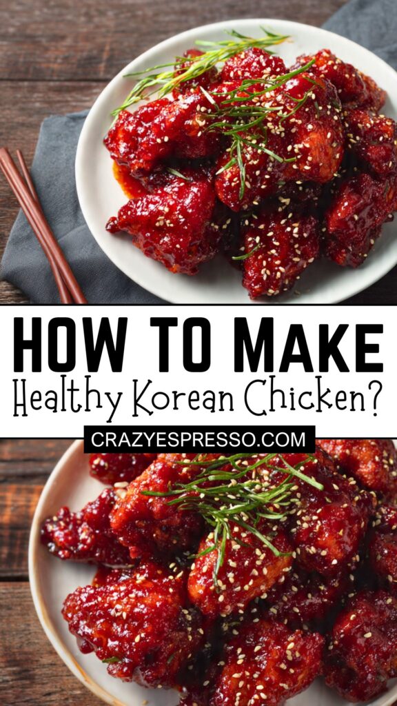 Healthy Korean Chicken Recipe 1