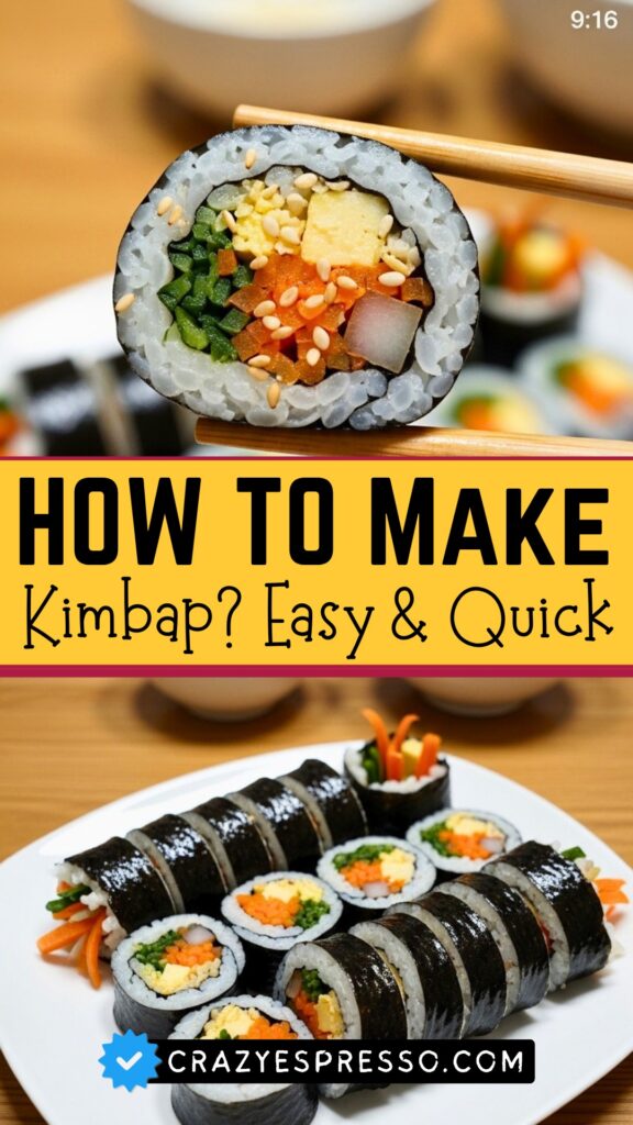 Korean Kimbap Recipe 4