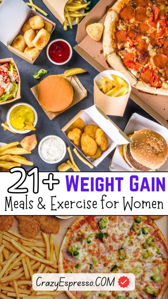21 Weight Gain Meals and Exercise for Women