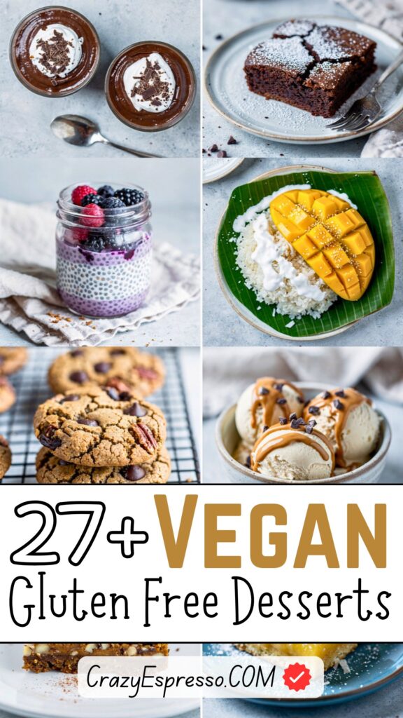27 Vegan Gluten Free Desserts