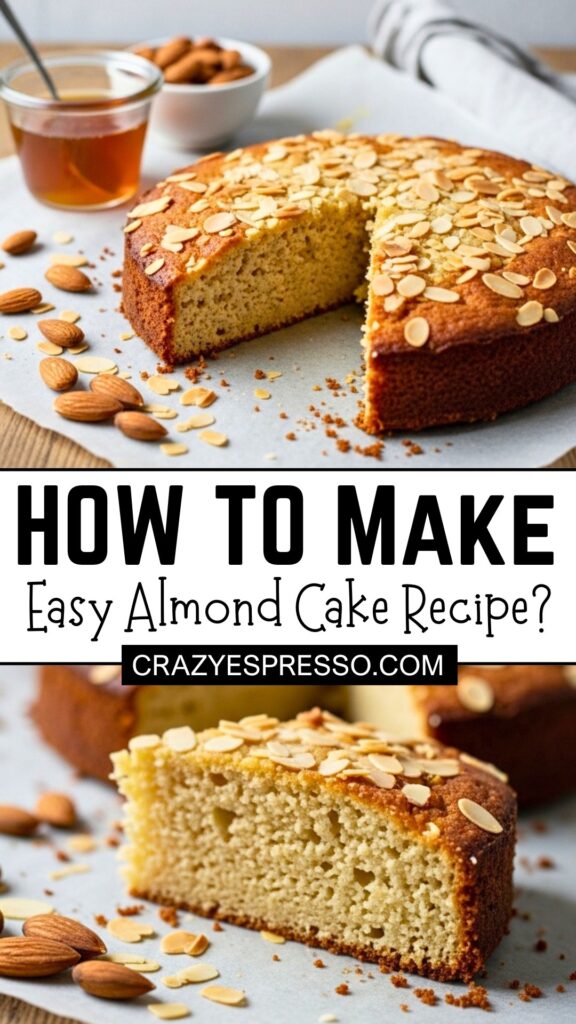 Easy Almond Cake Recipe 4