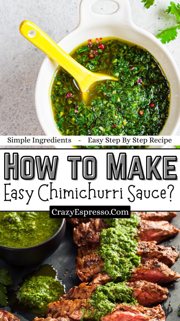Easy Chimichurri Sauce Recipe