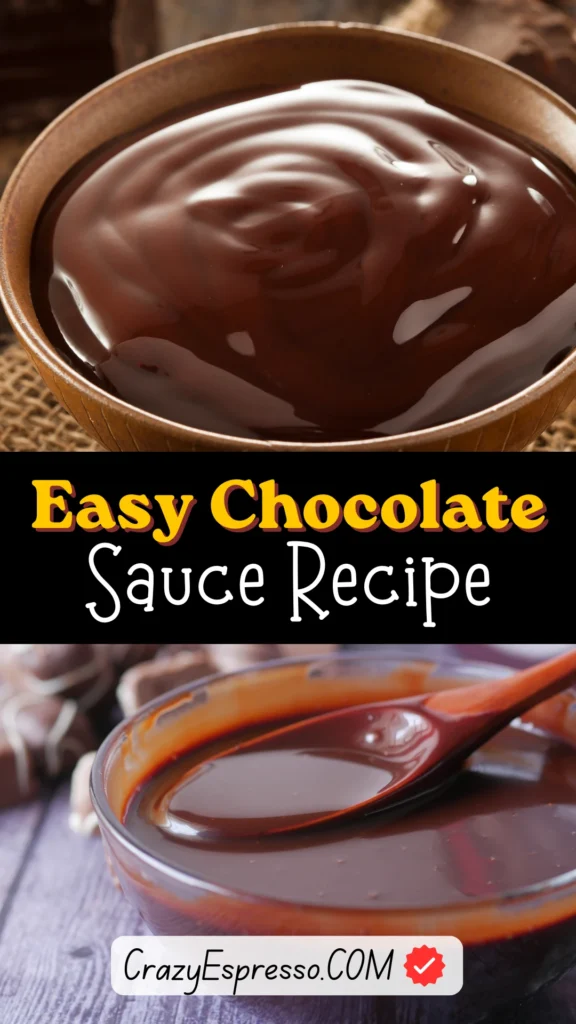 Easy Chocolate Sauce Recipe Easy Chocolate Sauce Recipe
