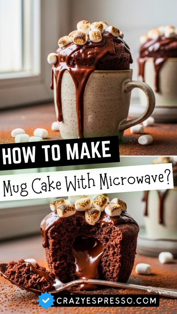 Easy Mug Cake 3 Ingredients Recipe 1