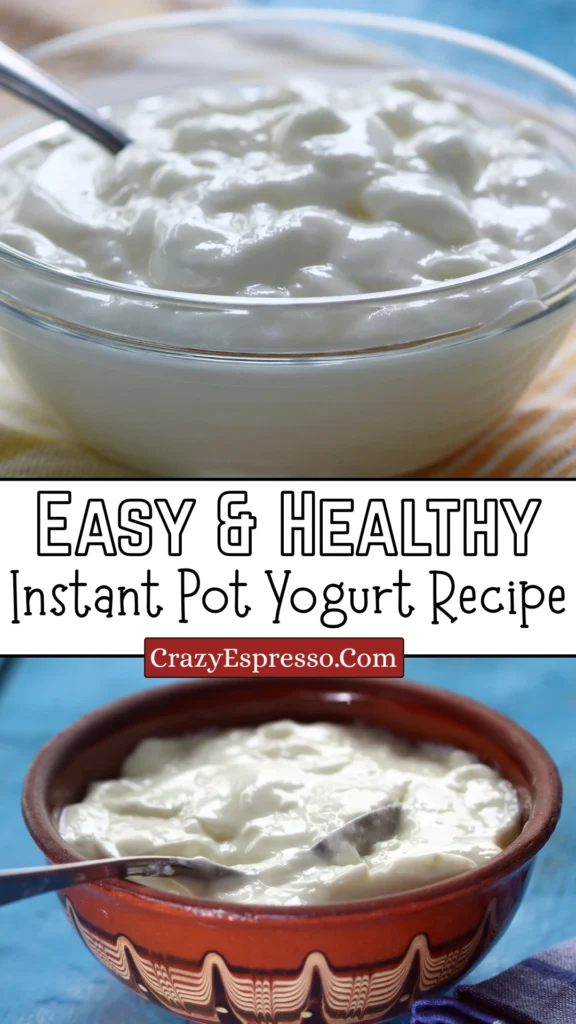 Easy Healthy Instant Pot Yogurt Recipe