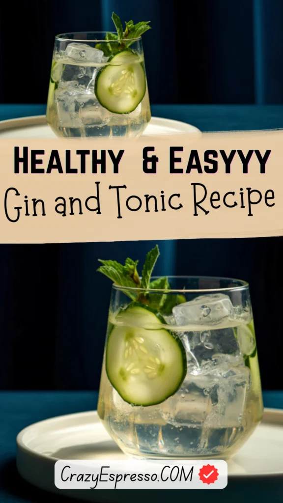 Healthy Gin and Tonic Recipe Healthy Gin and Tonic Recipe