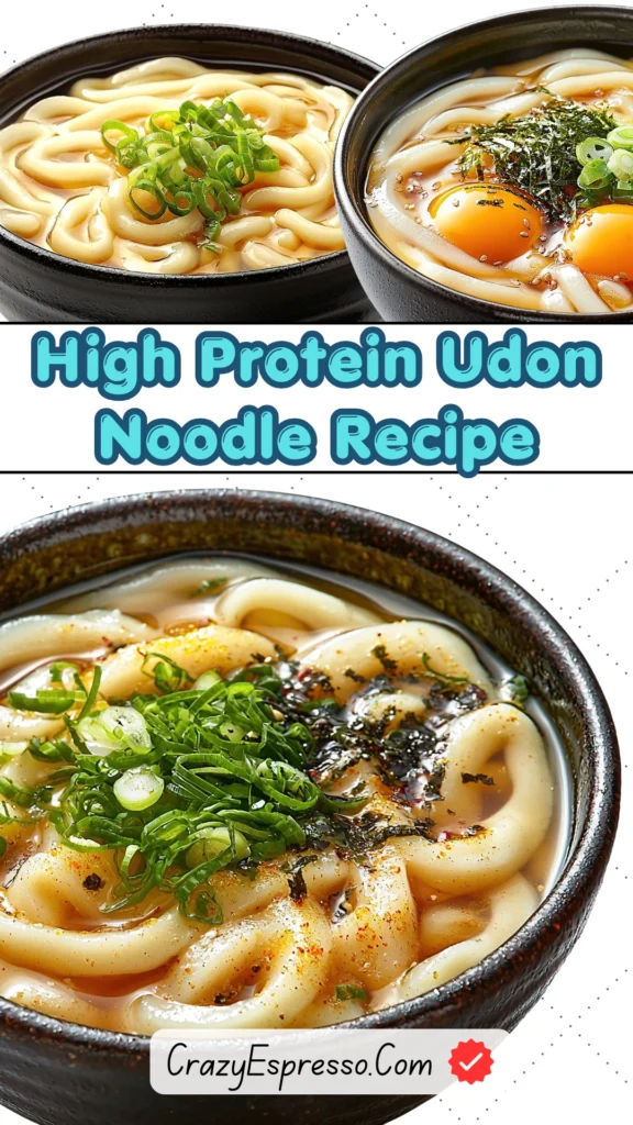 High Protein Udon Noodle Recipe