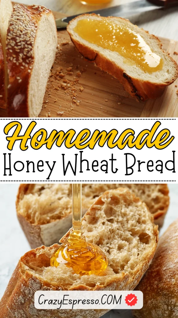 Homemade Honey Wheat Bread Recipe