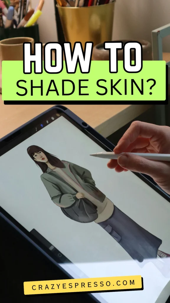 how to shade skin